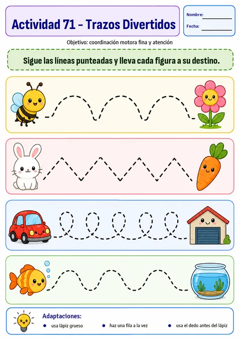 Actividad: trazos